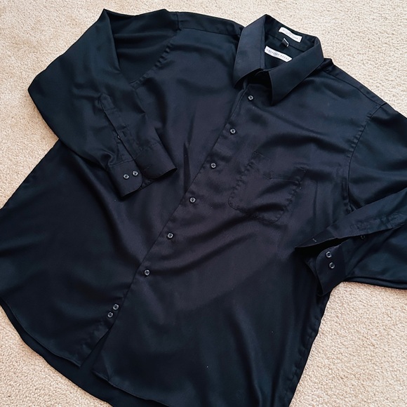 Geoffrey Beene Other - Geoffrey Beene Black Dress Shirt